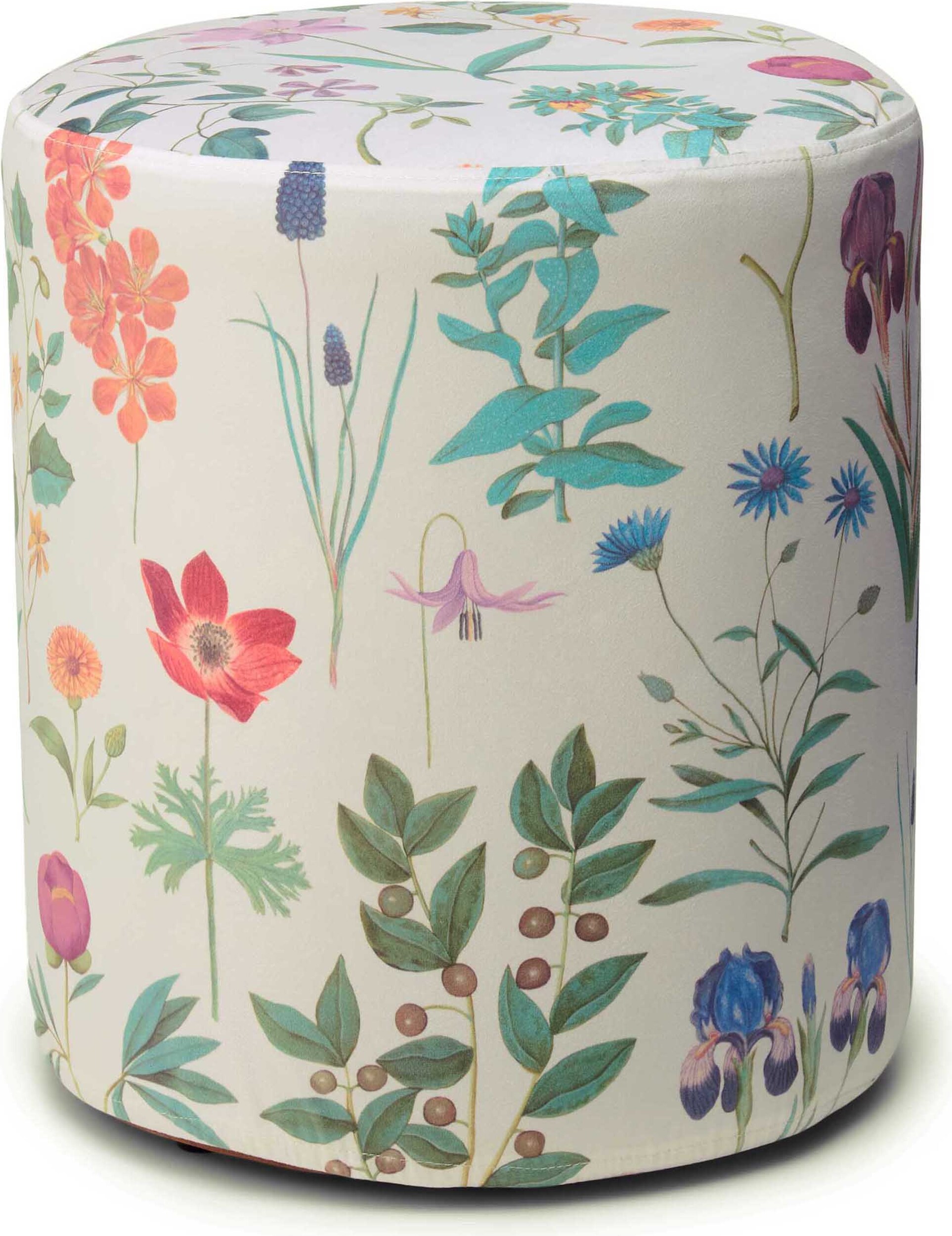 Marigold Pouf 40 cm vanillefarbig