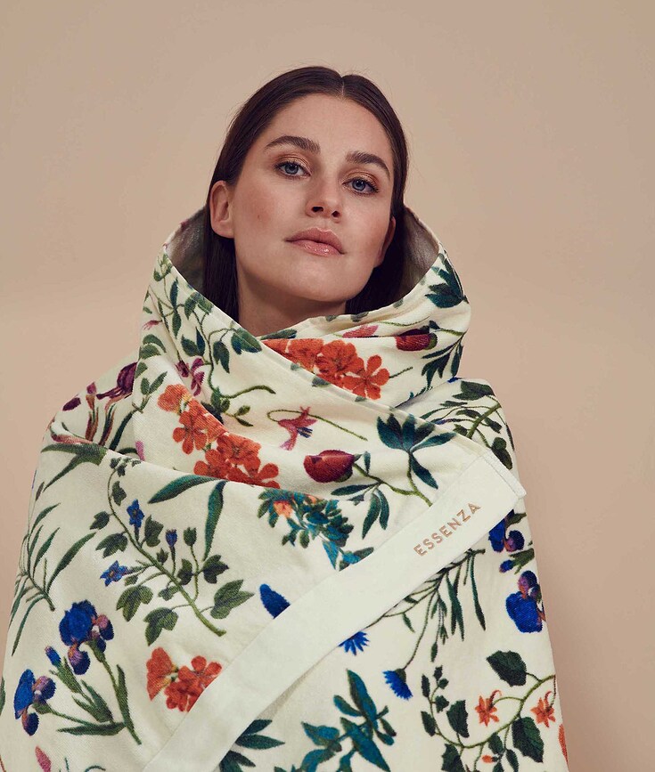 Marigold Serviette 70 x 140 cm, vanille