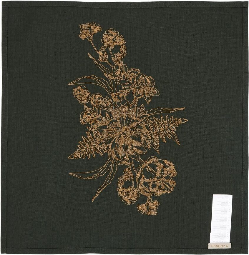 Masterpiece Salveta 45 x 45 cm tamnozelena