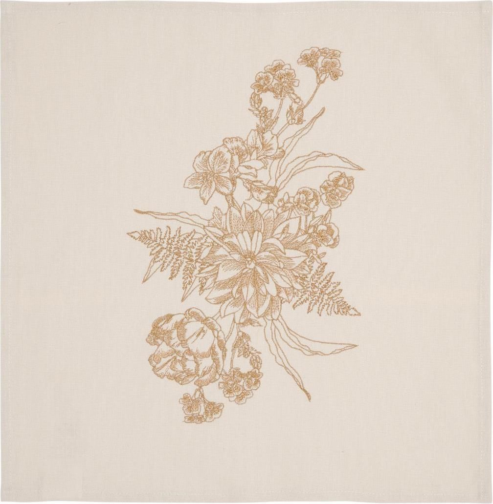 Masterpiece Serviette 45 x 45 cm sandfarbig