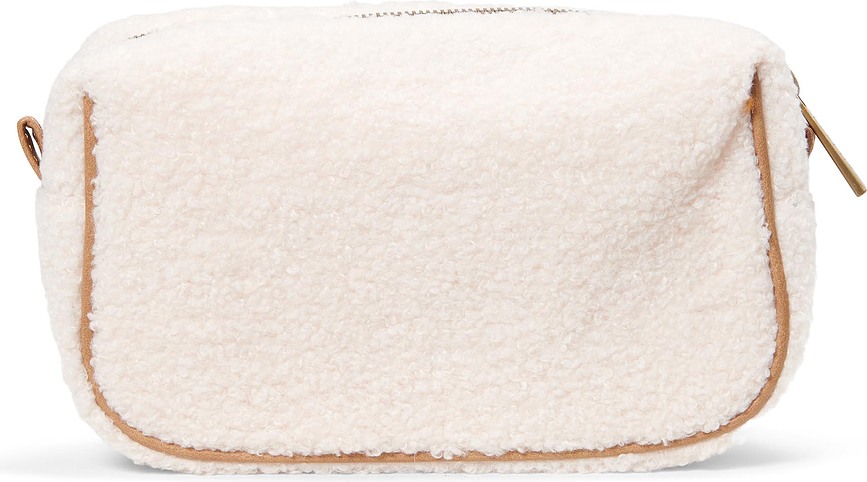 Megan Kozmetična torbica teddy, rjava