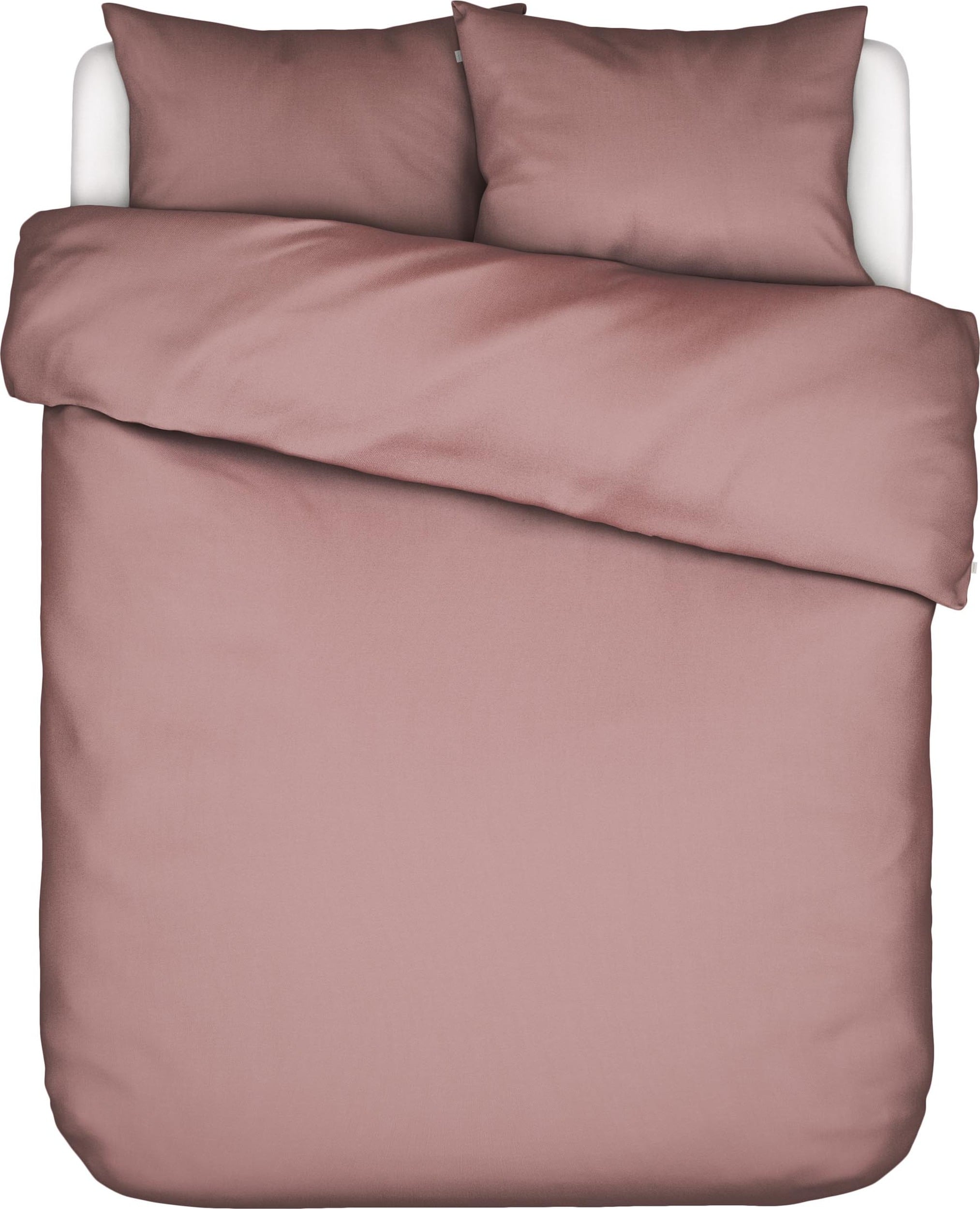 Minte Bettwäsche 260 X 220 Cm Rosa Mit 2 Kissenbezügen 60 X 70 Cm Klappenende