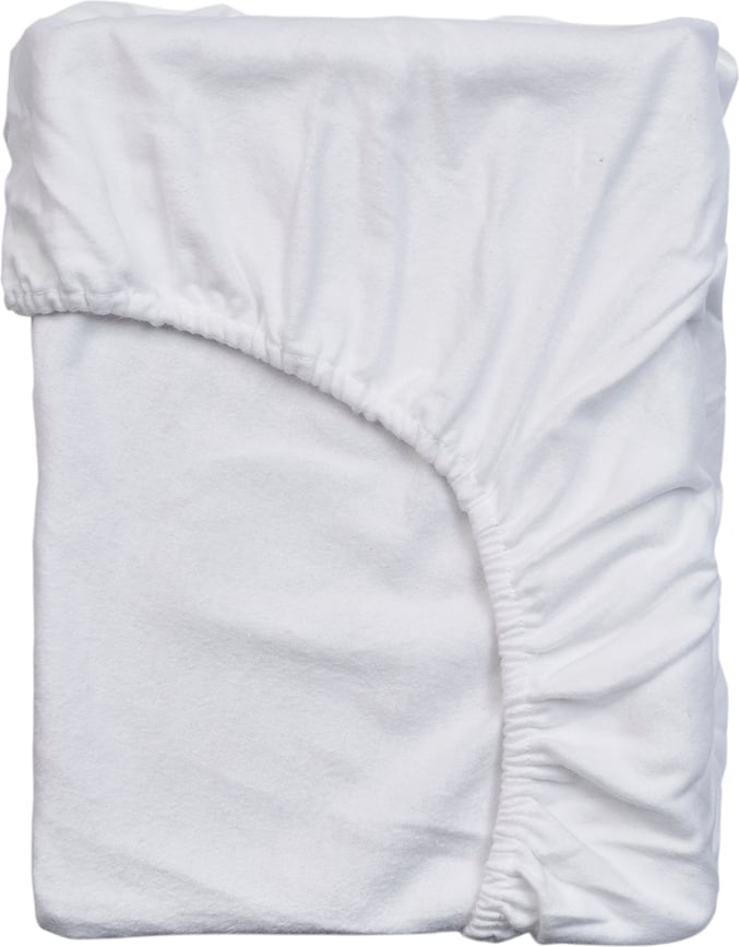 Molton Fitted sheet 90 x 220 cm white