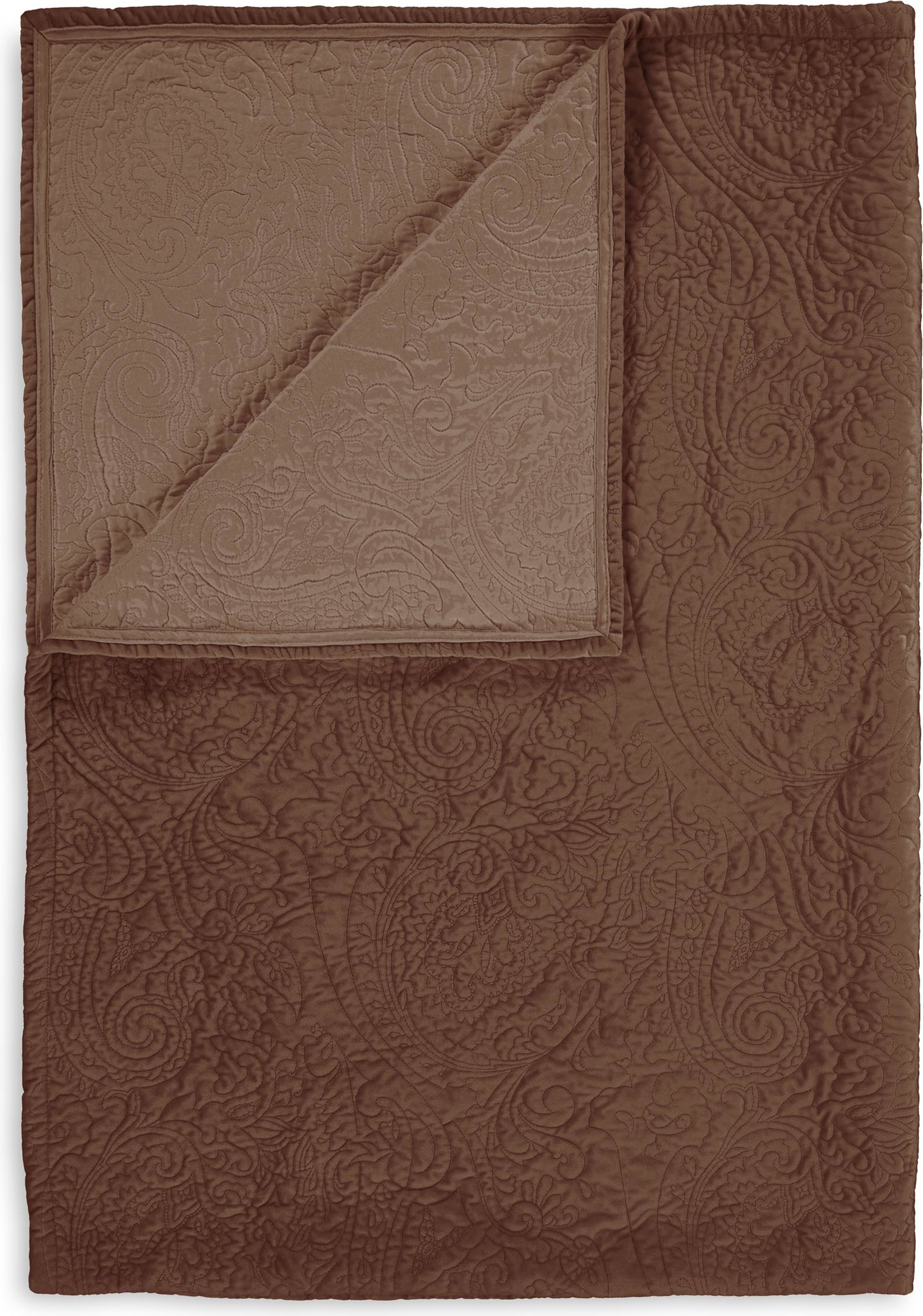 Narzuta Roeby 180 x 265 cm czekoladowa