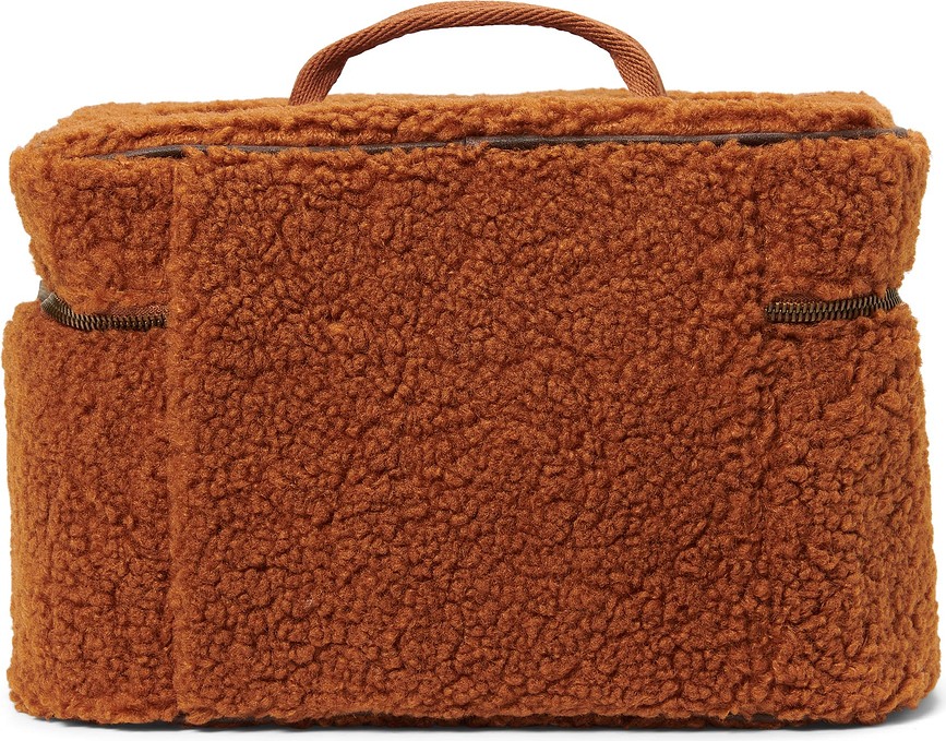 Neceser estilo Teddy Tracy, marrón