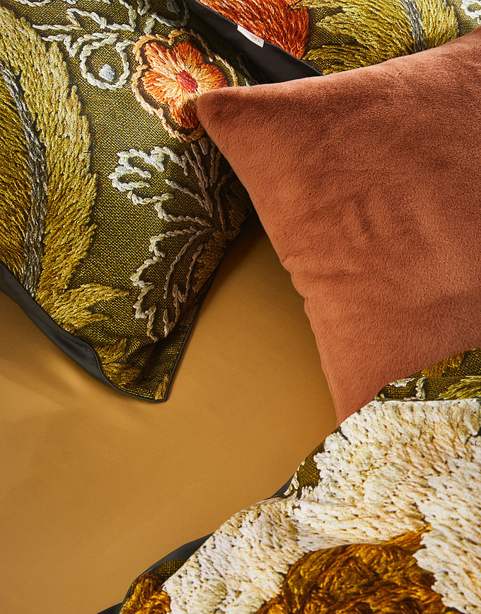 Noma Navlaka za Poplun na patentni zatvarač 135 x 200 cm zelena s jastučnicom 60 x 80 cm