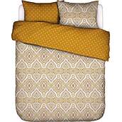 Penelope Bedding 200 x 220 cm mustard with 2 pillowcases 60 x 70 cm