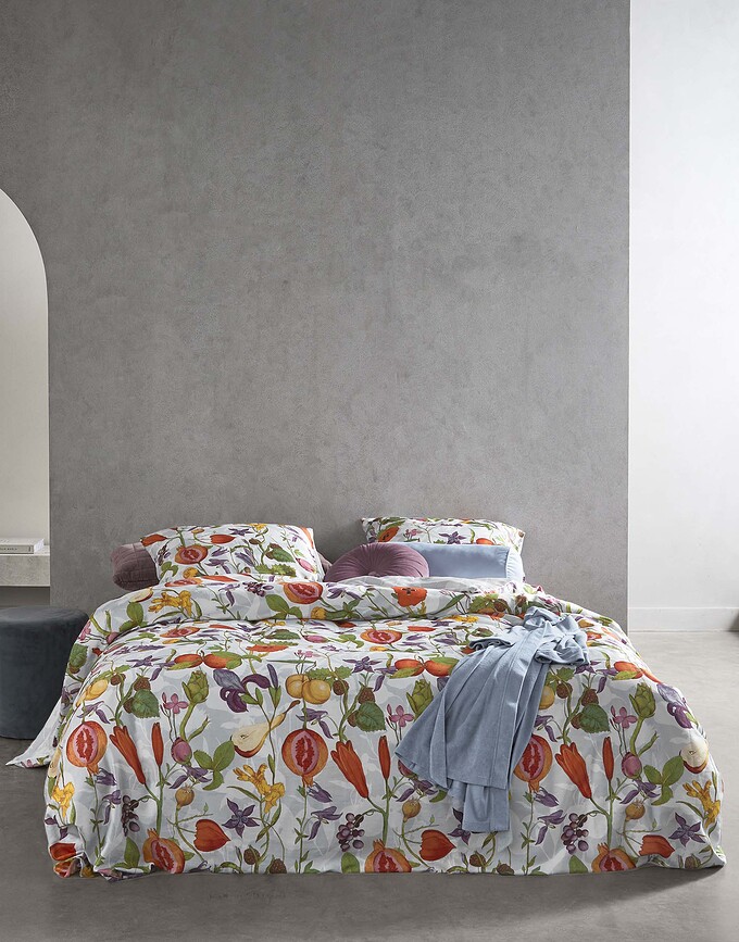 Phaedra Posteljina s patentnim zatvaračem 140x200 cm 70x90 cm svijetlo plava