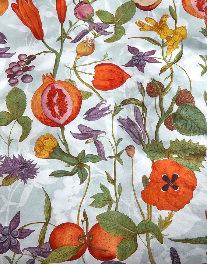 Phaedra Posteljina s patentnim zatvaračem 140x200 cm 70x90 cm svijetlo plava