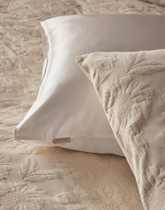 Philippine Housse de Couette 160 x 200 cm, beige