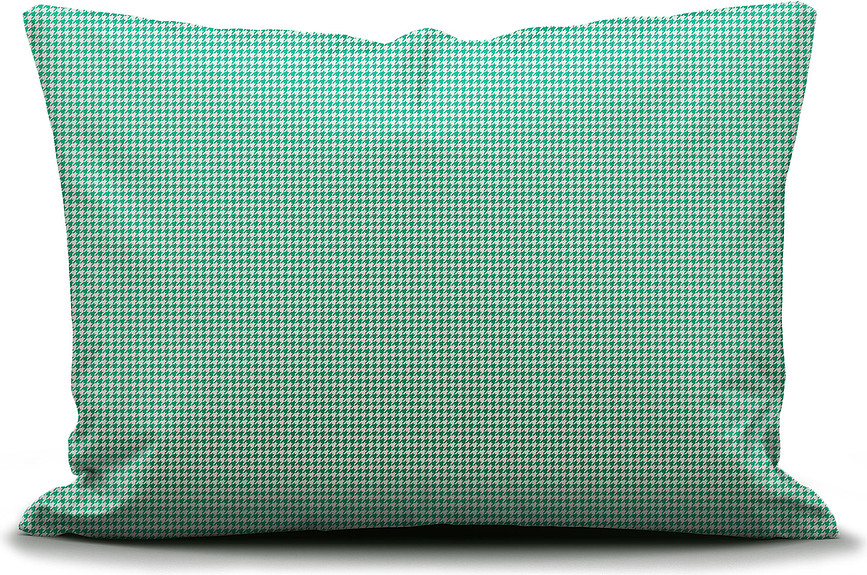 Pied de Cool Taie d'Oreiller 60 x 70 cm, verte