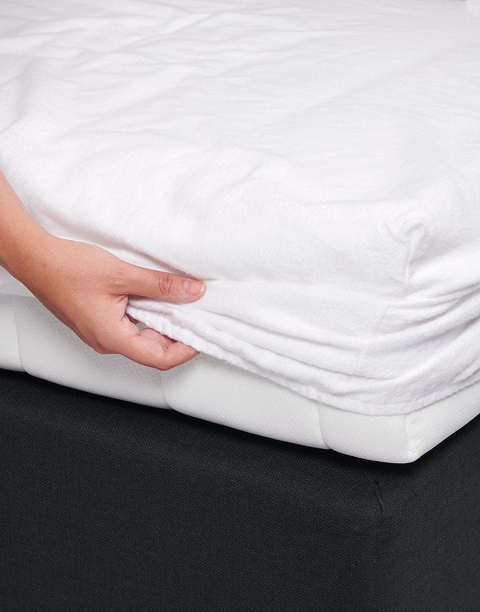 Molton Plahta s gumicom 160 x 220 cm bijela