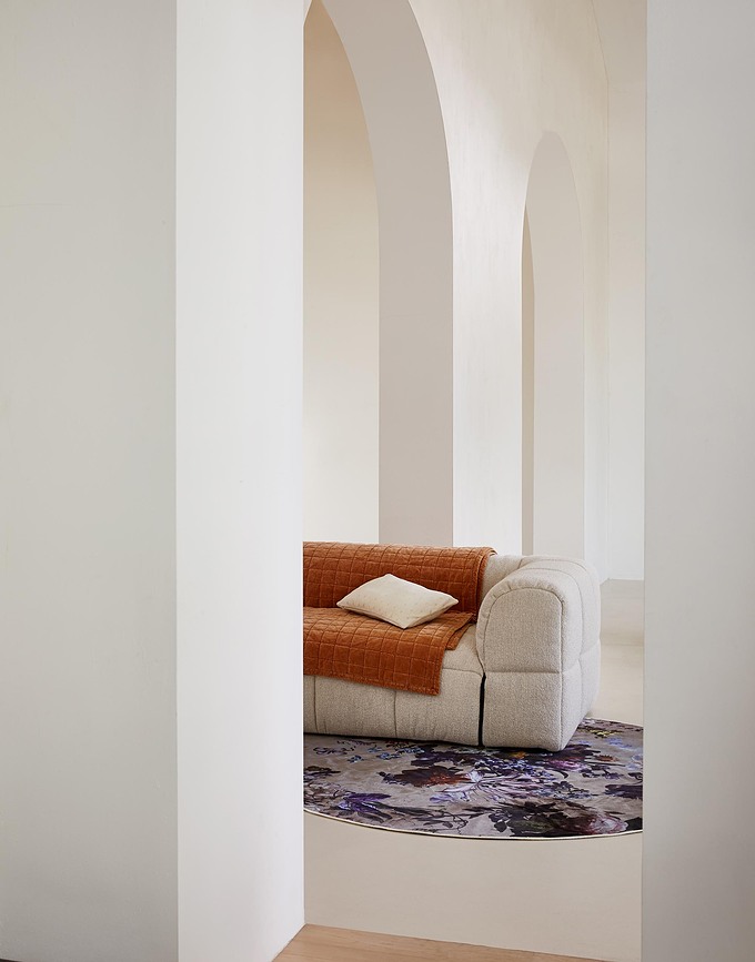 Pletena Ažur Okrasna Blazina, 30 x 50 cm, rumena