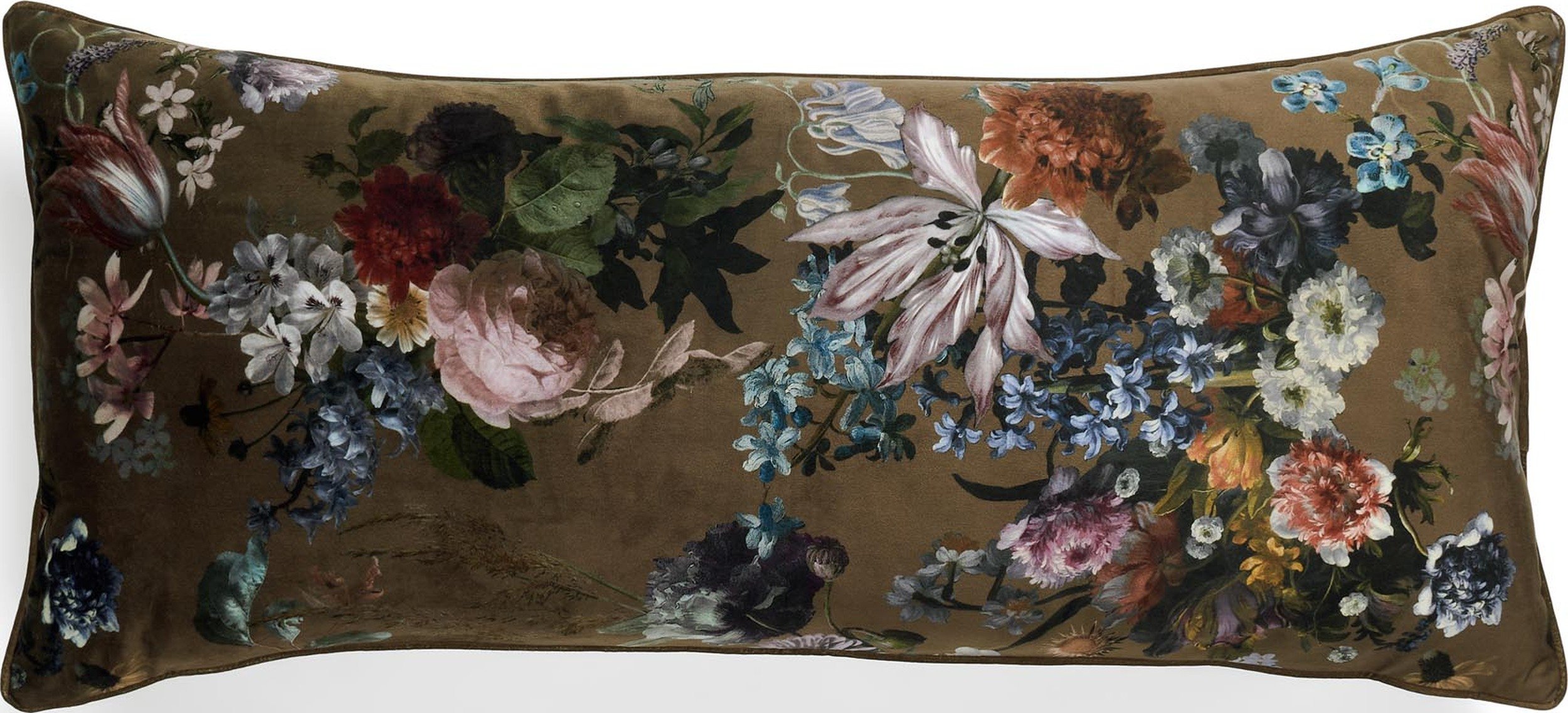 Poduszka dekoracyjna Isabelle 40 x 90 cm brązowa