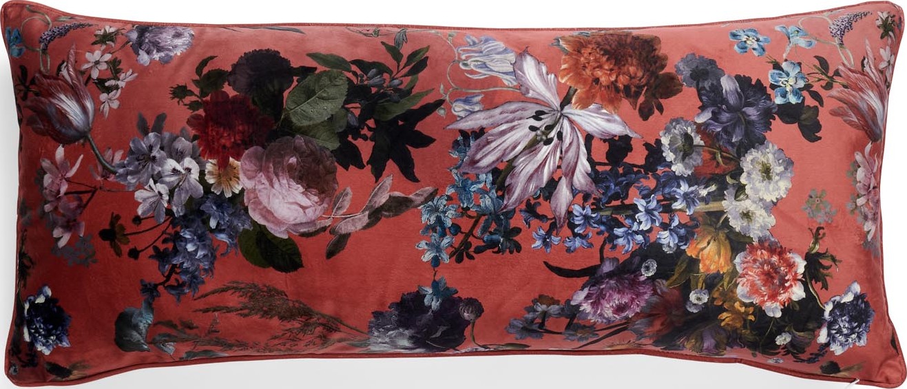 Poduszka dekoracyjna Isabelle 40 x 90 cm kasztanowa