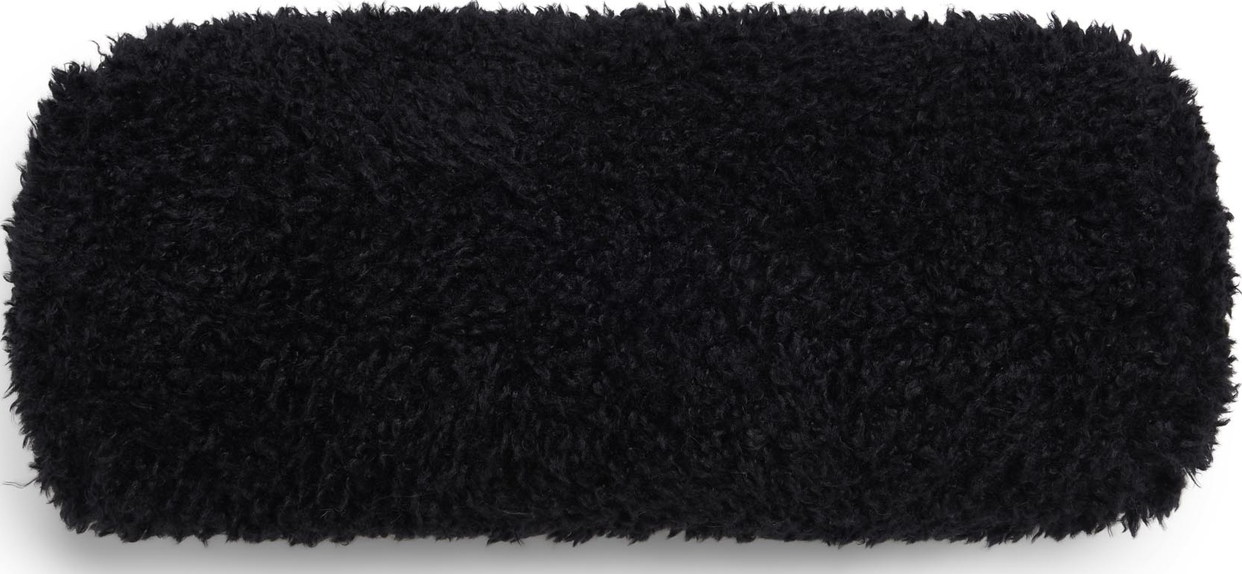 Poduszka dekoracyjna Shelley wałek 22 x 50 cm ciemnogranatowa