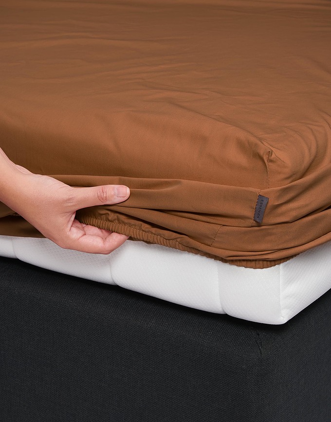 Premium Percale Napenjalna rjuha, 160 x 200 cm, antracitna