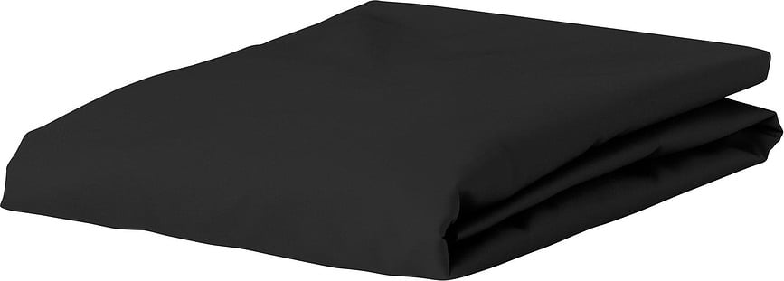 Premium Percale Bettlaken mit Gummizug 100 x 200 cm anthrazitfarbig