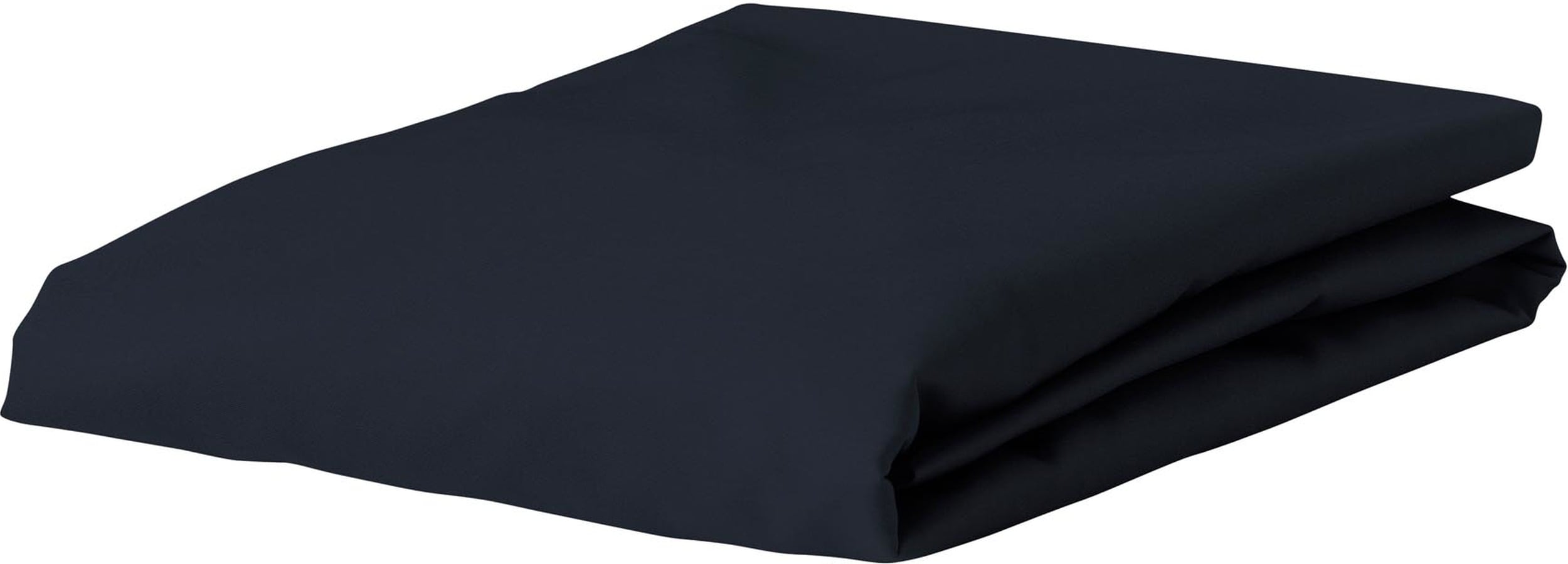 Premium Percale Bettlaken mit Gummizug 80 x 200 cm marineblau