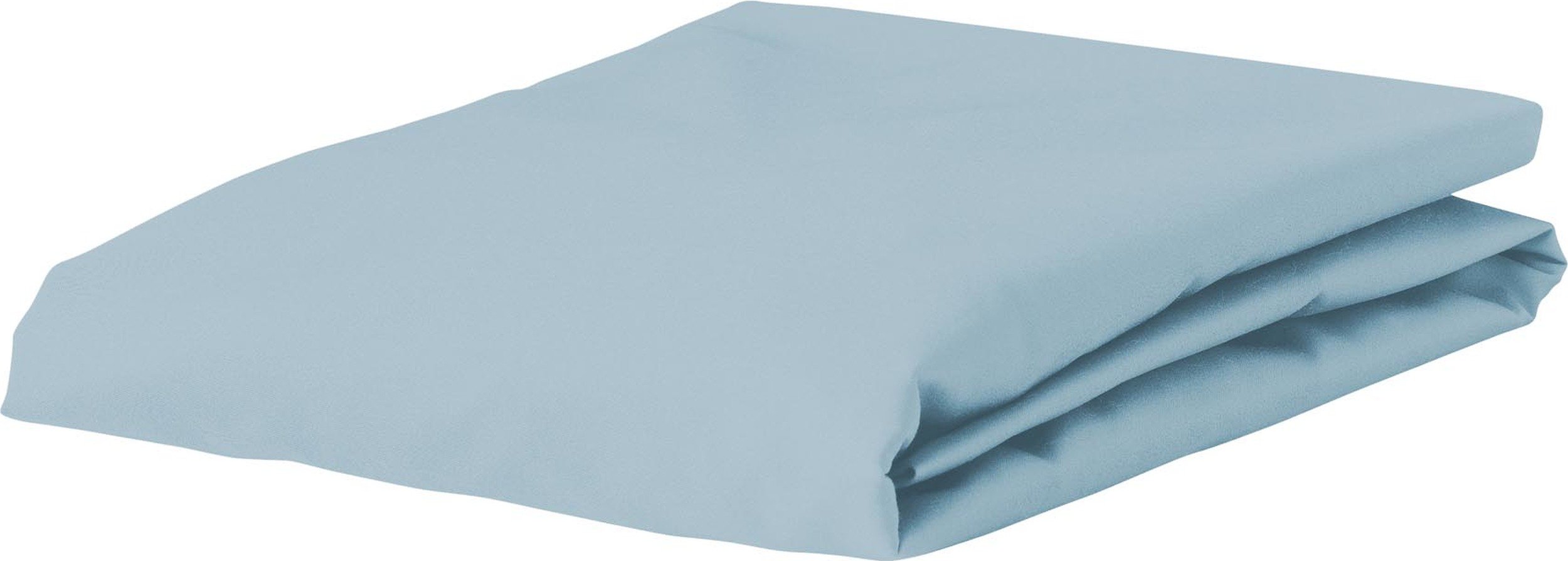 Prześcieradło z gumką Minte 80 x 200 cm błękitne