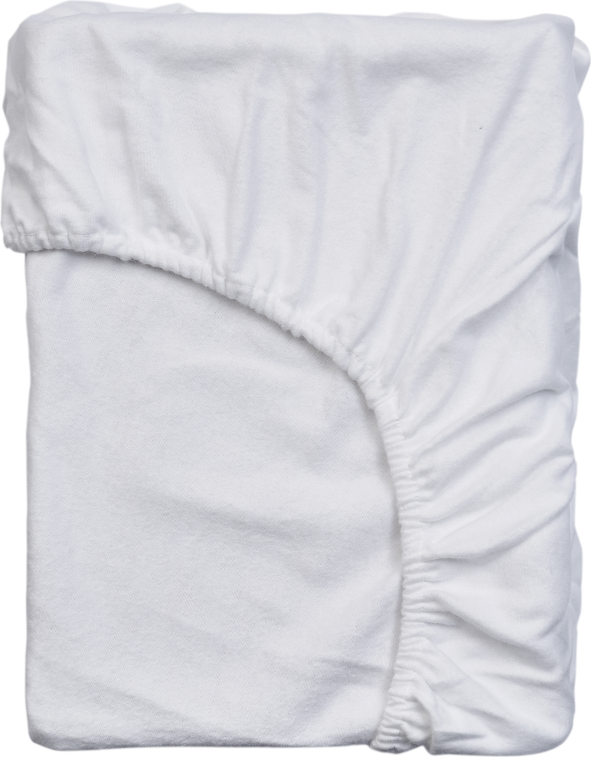Prześcieradło z gumką Molton 90 x 210 cm białe