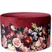 Puf Essenza Anneclaire 60 cm wiśniowy