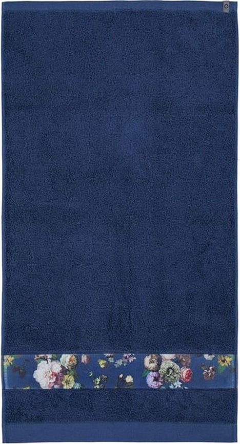 Ręcznik Fleur 30 x 50 cm ciemnoniebieski