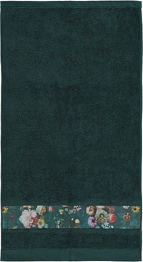 Ręcznik Fleur 30 x 50 cm ciemnozielony