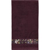 Ręcznik Fleur 70 x 140 cm śliwkowy