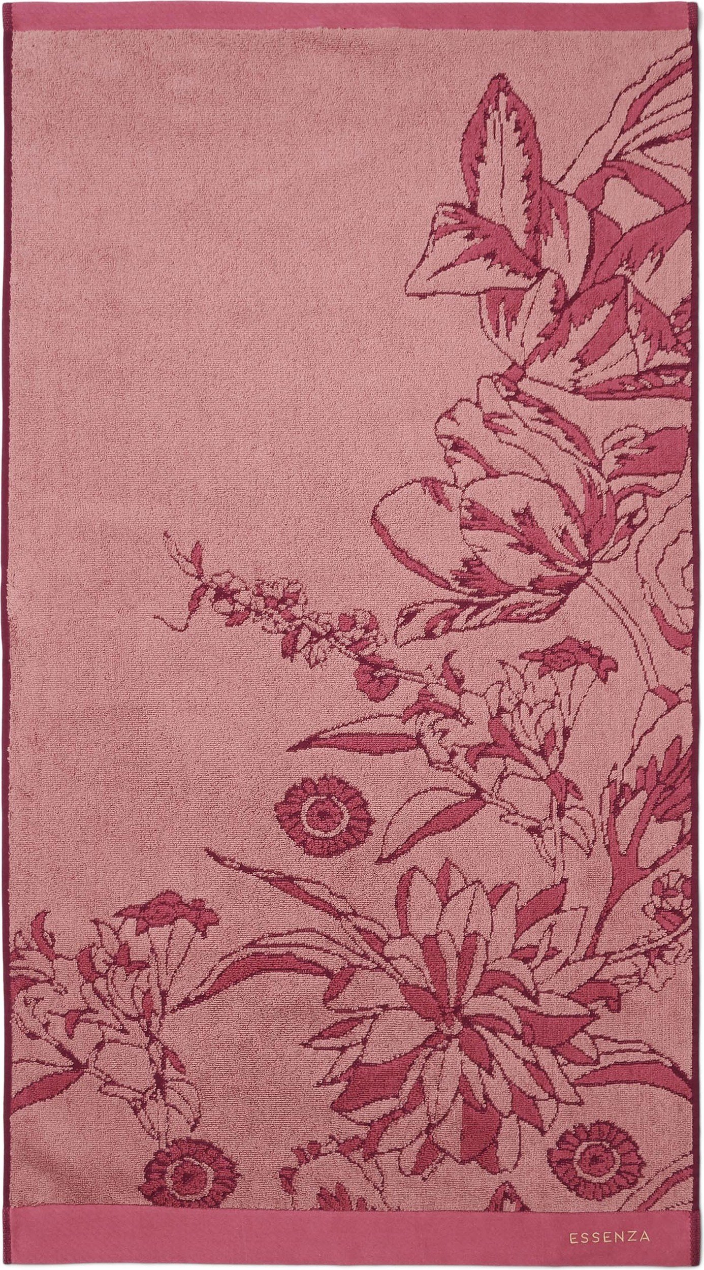 Ręcznik Malou 55 x 100 cm śliwkowy