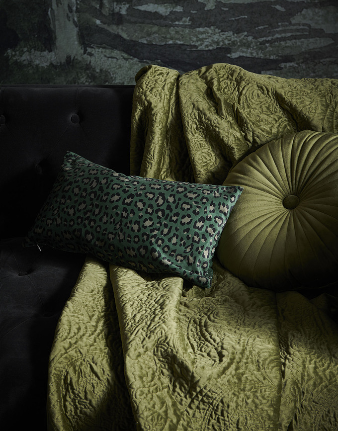 Roeby Couvre-lit 220 x 265 cm, vert