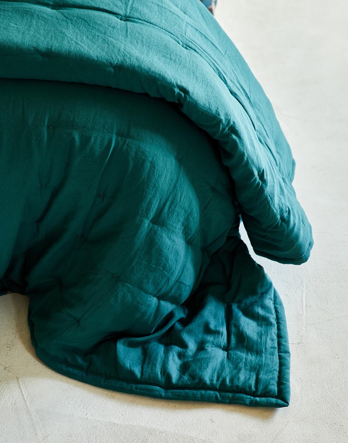 Ruth Κουβερλί, 270 x 265 cm, σμαραγδί