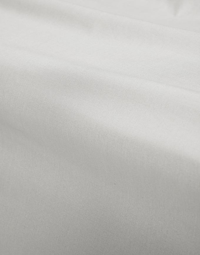 Sábana Bajera de percal premium, 120 x 200 cm, blanca