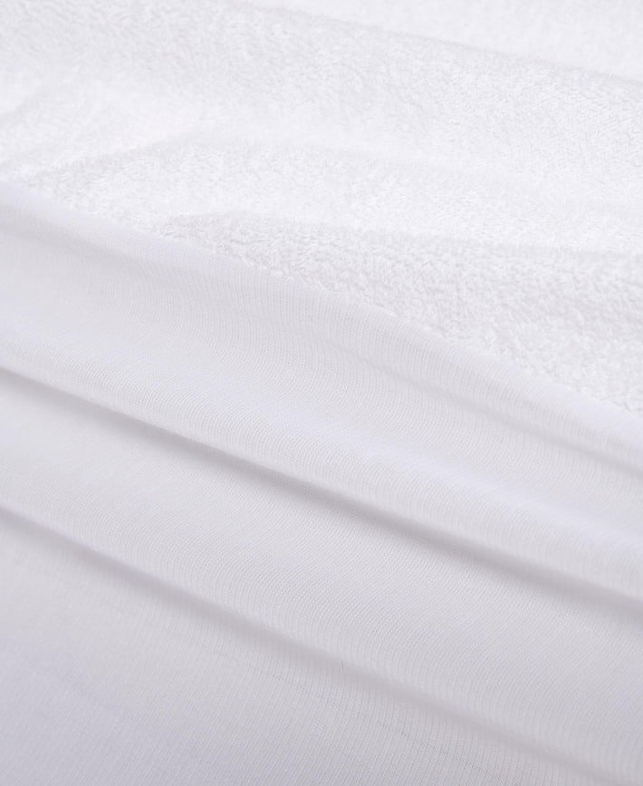 Sábana Bajera Ajustable impermeable Waterproof 90c, 180 x 200 cm, blanca