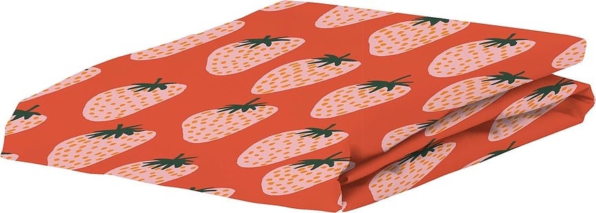 Sábana Berry Special, 160 x 200 cm, naranja