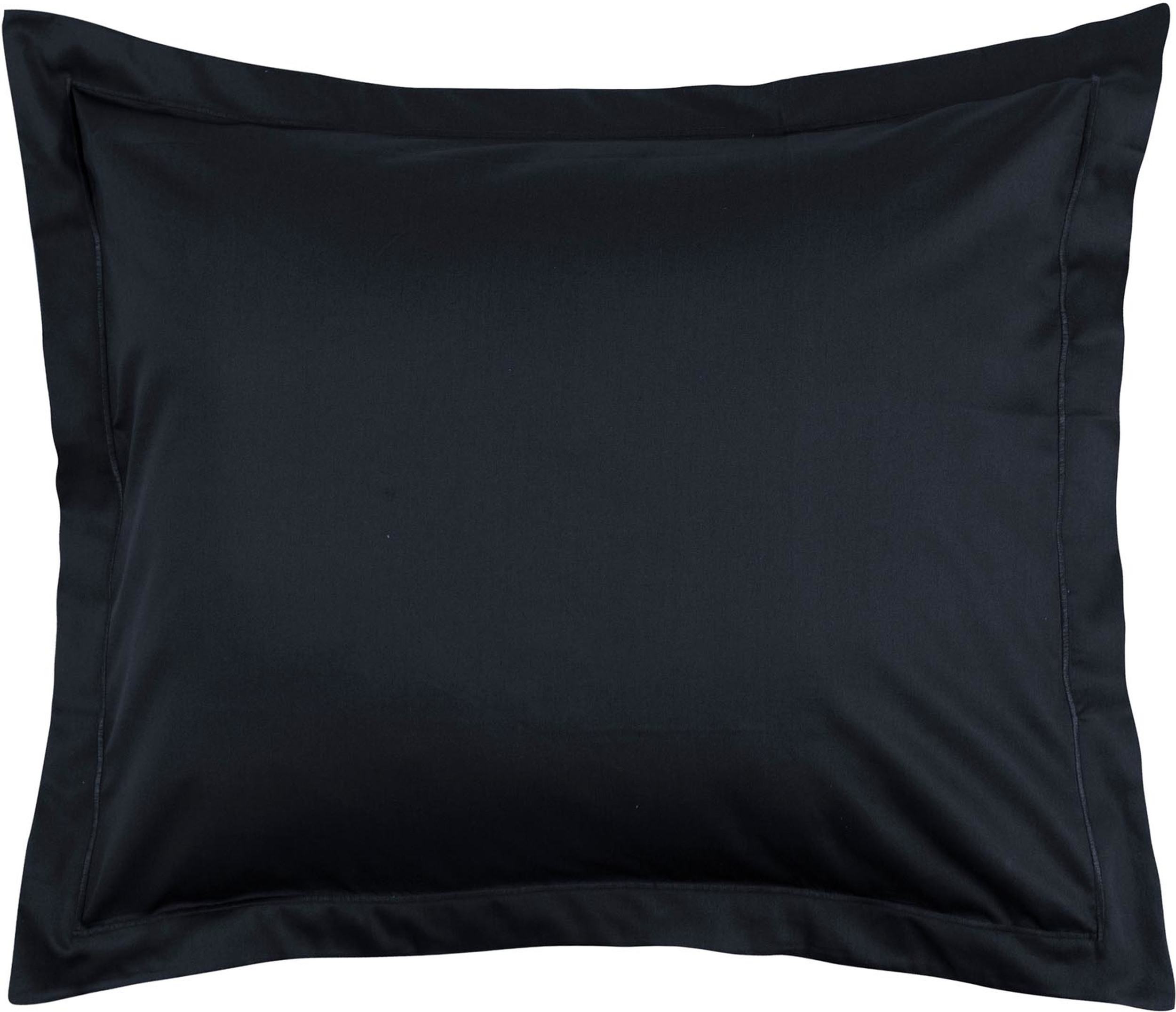 Satin Kissenbezug 60 x 70 cm marineblau