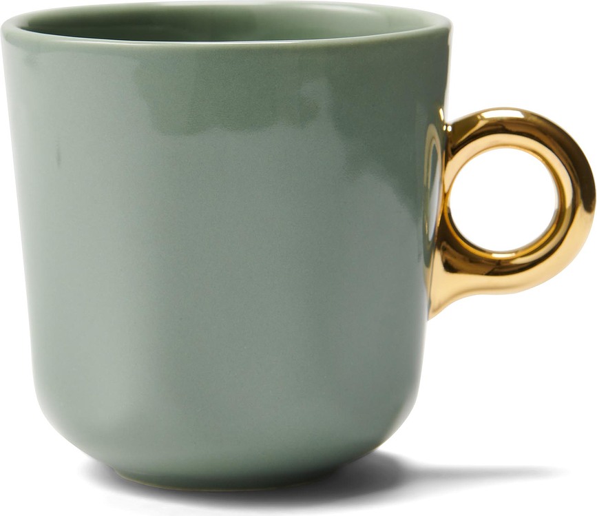 Sculpture Skodelica za espresso, 90 ml, bela, s krožnikom