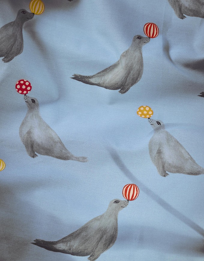 Seal the Deal Prevleka za vzglavnik, 60 x 70 cm, modra