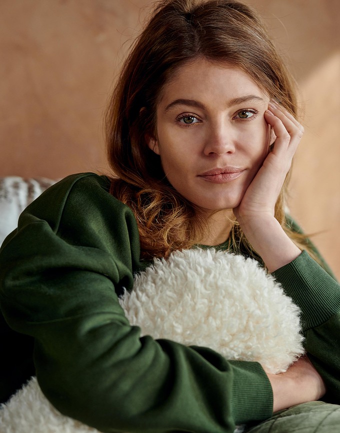 Shelley Coussin Décoratif traversin, 22 x 50 cm, beige