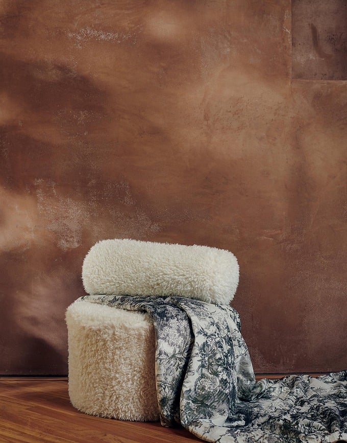 Shelley Coussin Décoratif traversin, 22 x 50 cm, beige