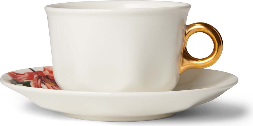 Taza de café Gallery con platillo