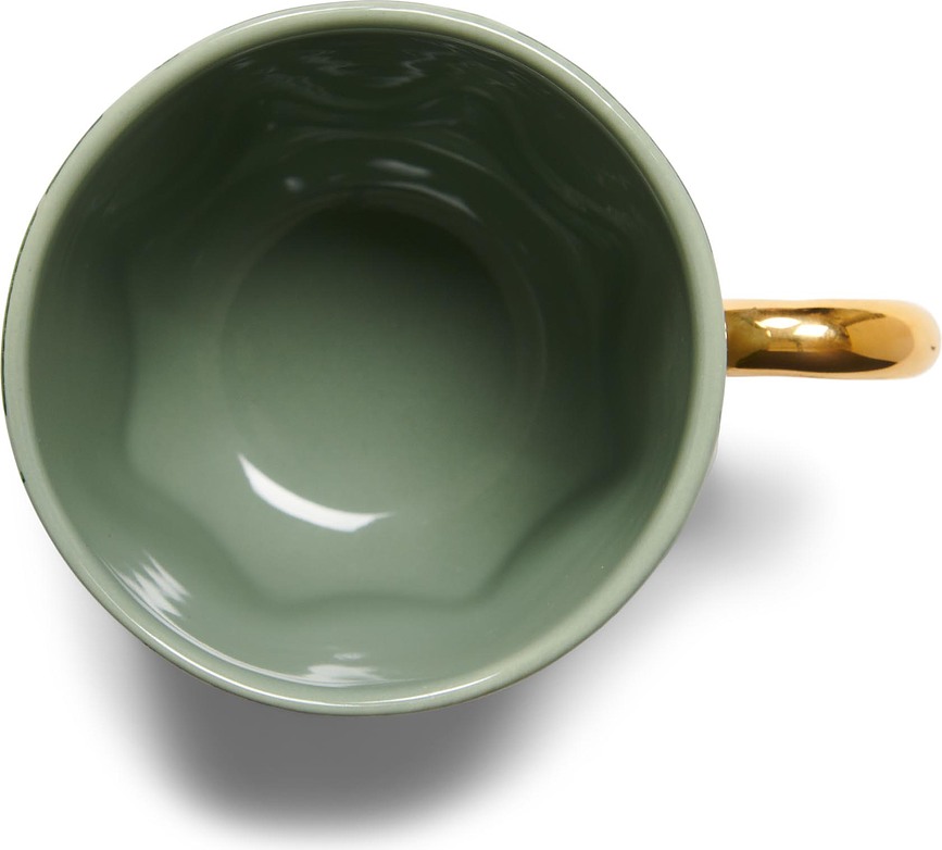 Taza Sculpture, 170 ml, verde