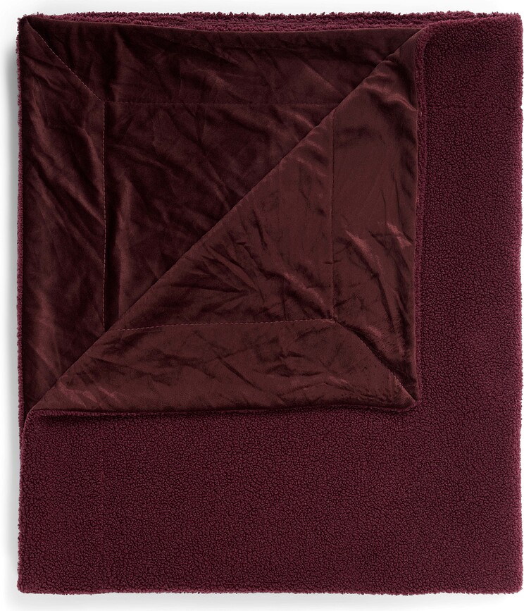 Teddy Plaid en fausse fourrure, 150 x 200 cm