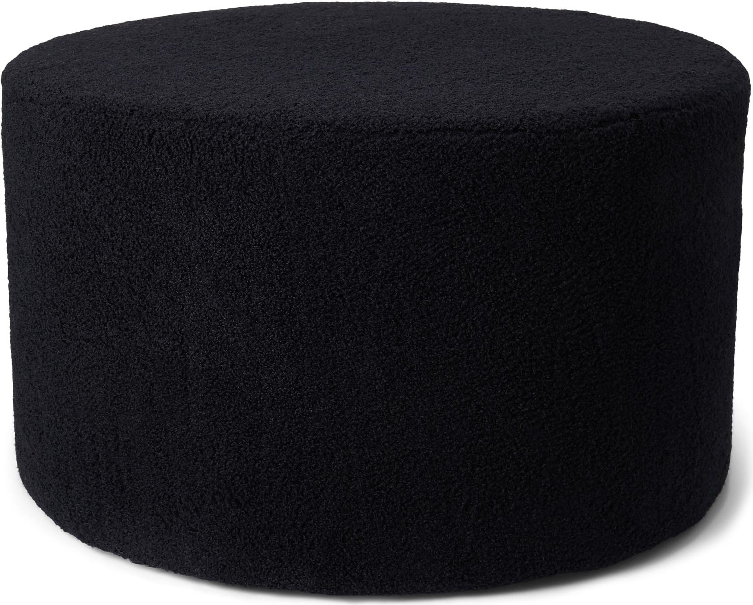 Teddy Pouf dunkel marineblau