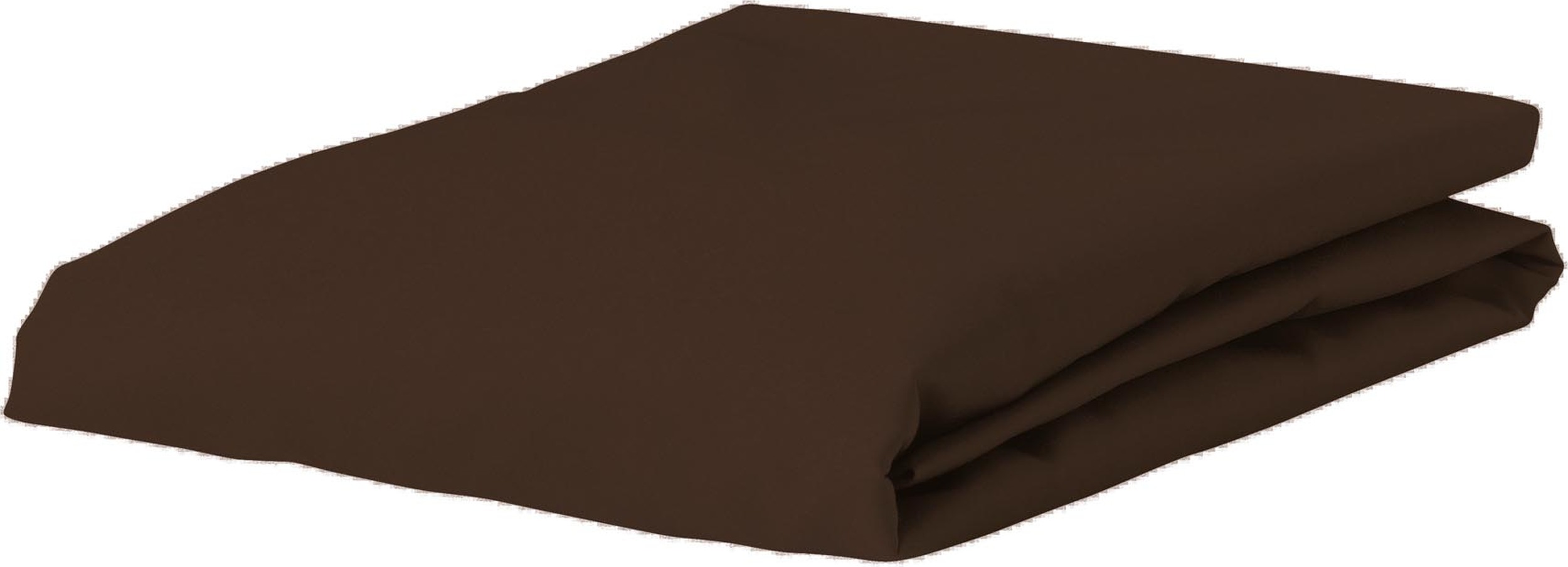 The Perfect Organic Jersey Bettlaken mit Gummizug 100 x 200 cm schokoladenbraun