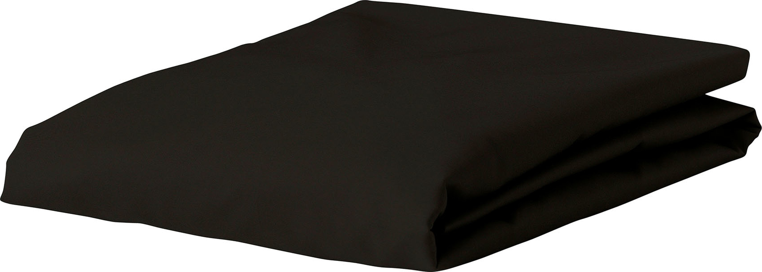 The Perfect Organic Jersey Bettlaken mit Gummizug 100 x 200 cm schwarz