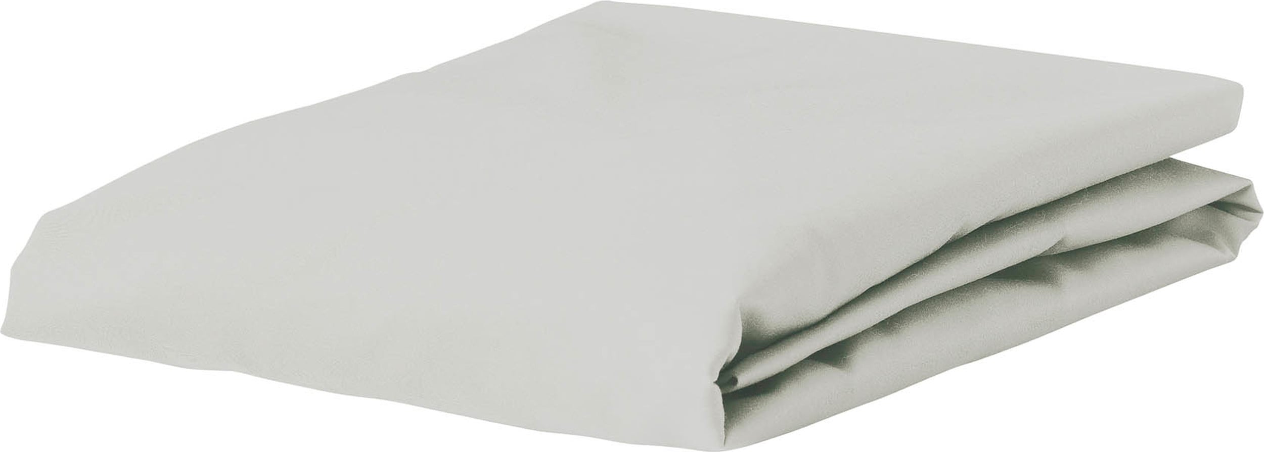 The Perfect Organic Jersey Bettlaken mit Gummizug 100 x 200 cm silberfarben