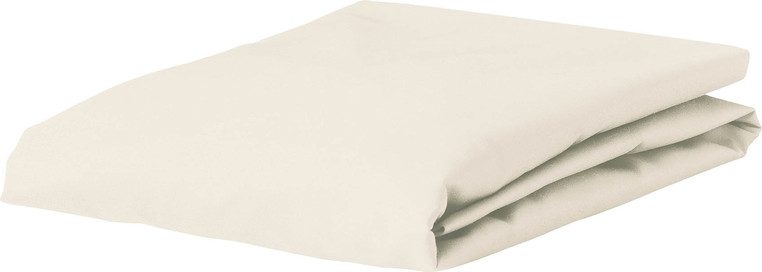 The Perfect Organic Jersey Bettlaken mit Gummizug 160 x 200 cm cremefarbig
