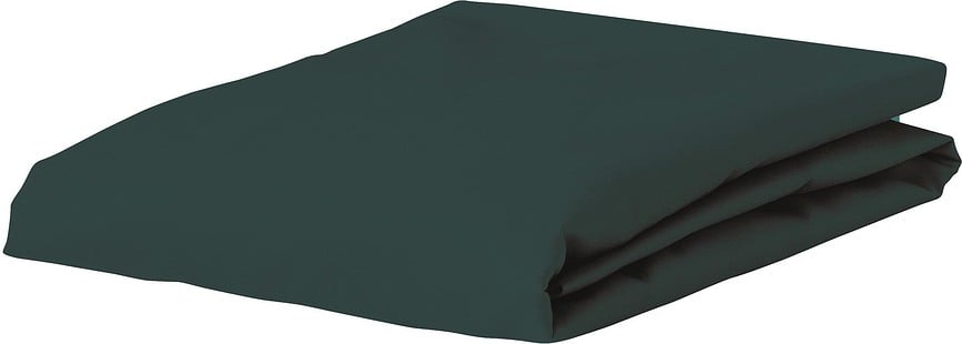The Perfect Organic Jersey Bettlaken mit Gummizug 160 x 200 cm dunkelgrün