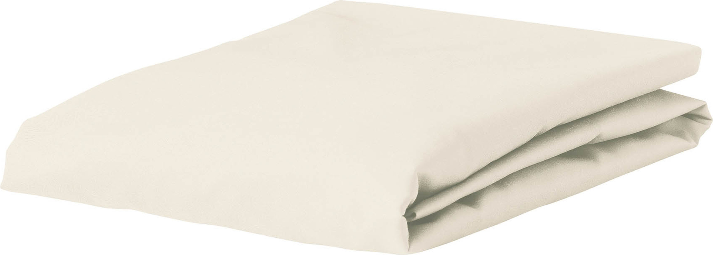 The Perfect Organic Jersey Bettlaken mit Gummizug 200 x 200 cm cremefarbig